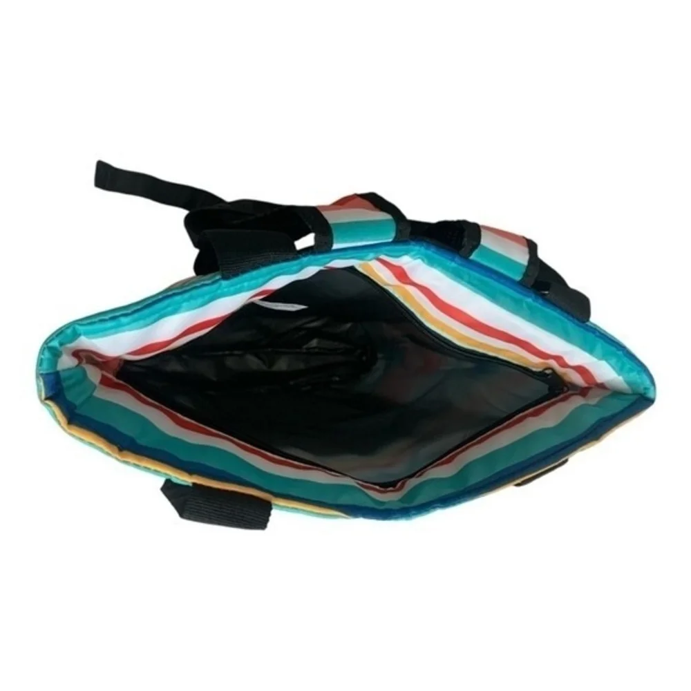 Unisex Insulated Lunch Backpack Portable Cooler Multicolor Travel Bag NWOT